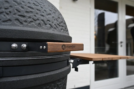 Maestro Kamado grill Large Solo - matt black - afbeelding 4