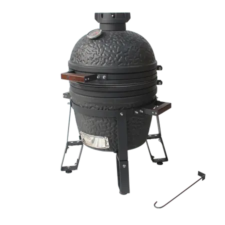 Maestro Kamado grill compact table - matt black - afbeelding 2