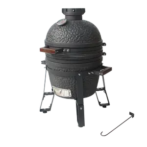 Maestro Kamado grill compact table - matt black - afbeelding 2