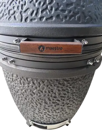 Maestro Kamado grill medium Solo - matt black - afbeelding 2