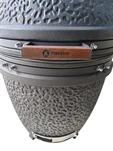 Maestro Kamado grill medium Solo - matt black - afbeelding 2