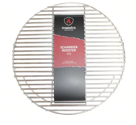 scharnier rooster RVS - large - afbeelding 3